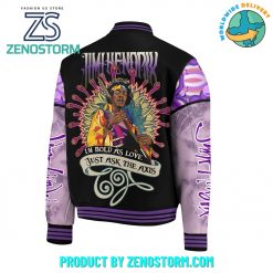 Jimi Hendrix Im Bold As Love Just Ask The Axis Baseball Jacket