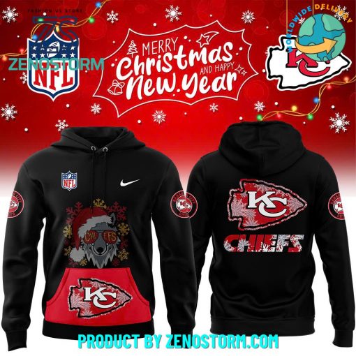 Kansas City Chiefs Merry Christmas And Happy New Year Hoodie