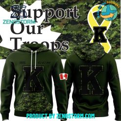 Kingston Frontenacs Support Our Troops Hoodie