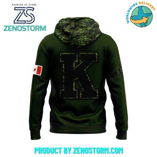 Kingston Frontenacs Support Our Troops Hoodie