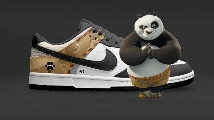 Kungfu Panda x Nike Dunks 750x422