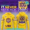 LSU Tigers Football 100 Tigers Stadium Purple Hoodie, Pants, Cap