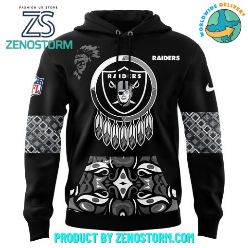 Las Vegas Raiders 2024 Native American Heritage Month Hoodie