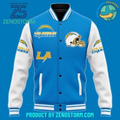 Los Angeles Chargers Coach Jim Harbaugh Baseball Jacket