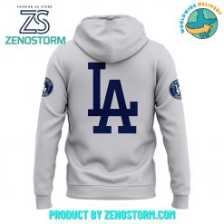 Los Angeles Dodgers 2024 World Series Champions Gray Hoodie