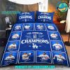 Los Angeles Dodgers World Series Champions 2024 Bedding Set