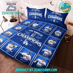 Los Angeles Dodgers Champions Major League Baseball Bedding Set