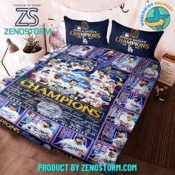 Los Angeles Dodgers World Series Champions 2024 Bedding Set