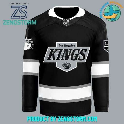 Los Angeles Kings x Hello Kitty 50th Anniversary Hockey Jersey