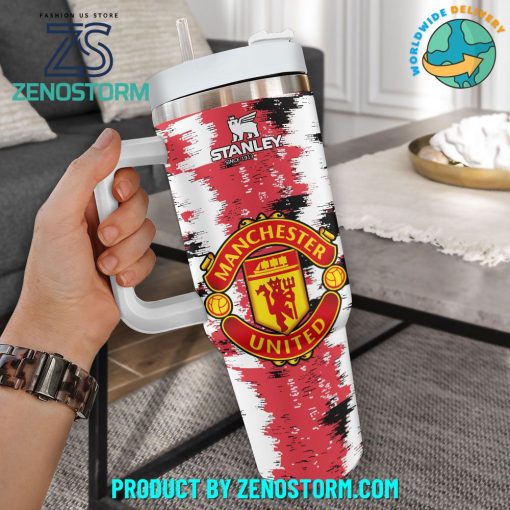 Manchester United EPL Soccer 40 oz Stanley Tumbler