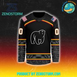 Maryland Black Bears x 2024 Veterans Day Hockey Jersey