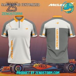 McLaren Fomula 1 Team Personalized Polo Shirt