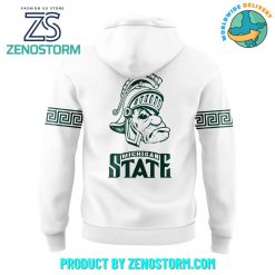 Michigan State Football Uniform Icy Whites x Gruff Hoodie Pants Cap