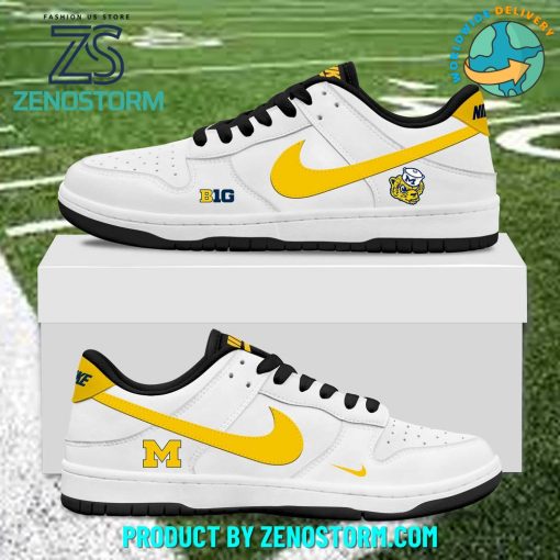 Michigan Wolverines NCAA 2024 Nike Dunk Low