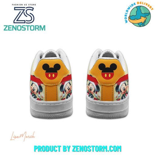 Micky Mouse Merry Christmas 2024 Nike Air Force 1