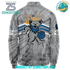 Minnesota Timberwolves x Grateful Dead Night Nike Baseball Jacket