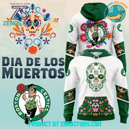 NBA Boston Celtics x Dia de Muertos 2024 Hoodie