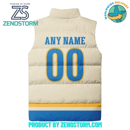 NHL St. Louis Blues Personalized 2025 Sleeveless Puffer Down Vest