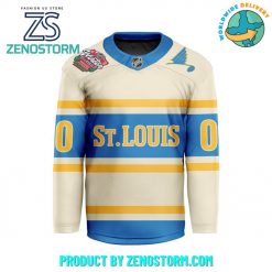 NHL St. Louis Blues Personalized 2025 Winter Classic Hockey Jersey