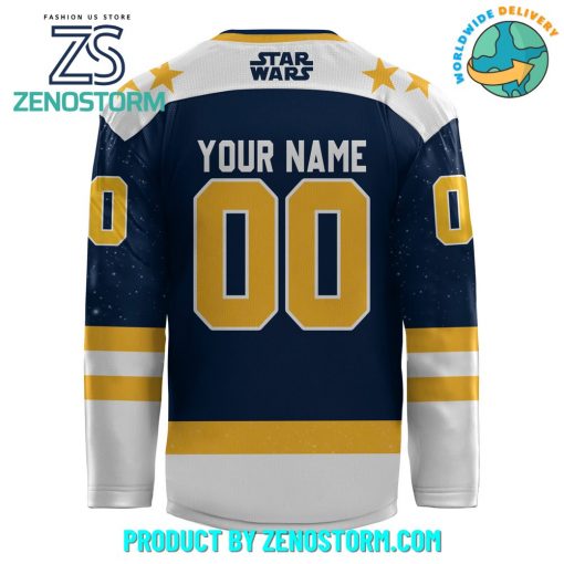 Nashville Predators x Star Wars Personalized Hockey Jersey