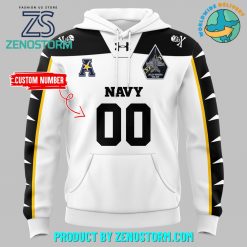 Navy Midshipmen Football 2024 Custom Name Hoodie