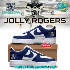 Navy Midshipmen Jolly Rogers Custom Name Air Force 1