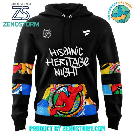 New Jersey Devils “Hispanic Heritage Night” Black Hoodie 2024