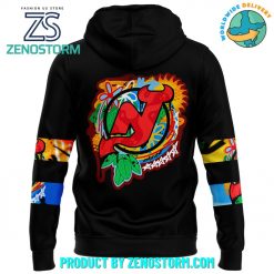 New Jersey Devils Hispanic Heritage Night Black Hoodie 2024