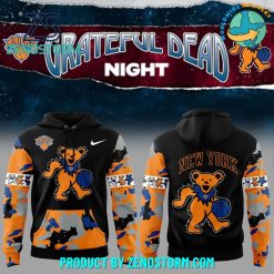 New York Knicks x Grateful Dead Night Nike Hoodie Pants Cap