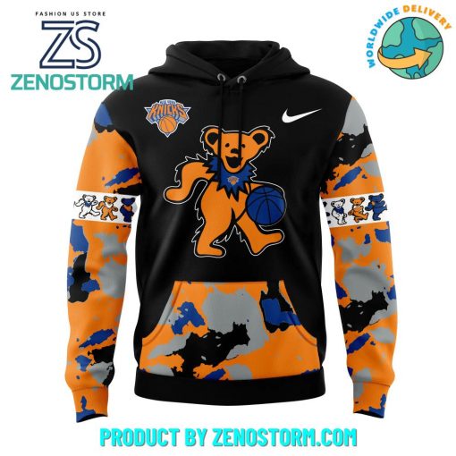 New York Knicks x Grateful Dead Night Nike Hoodie, Pants, Cap