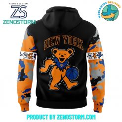 New York Knicks x Grateful Dead Night Nike Hoodie Pants Cap