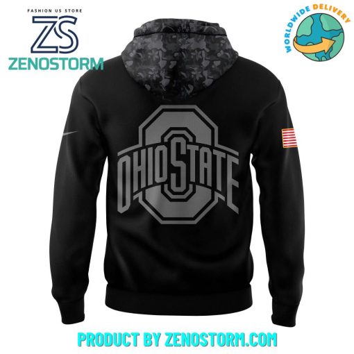 Ohio State Football Wild Collective Black Camo Hoodie, Pants, Cap