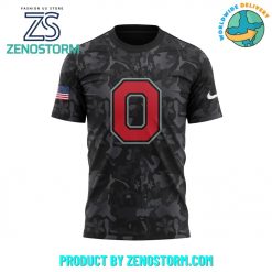 Ohio State Football Wild Collective Black Camo Shirt