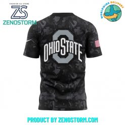 Ohio State Football Wild Collective Black Camo Shirt