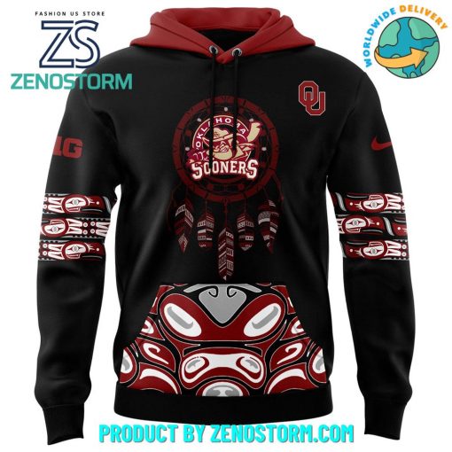 Oklahoma Sooners Football 2024 Native American Heritage Month Hoodie