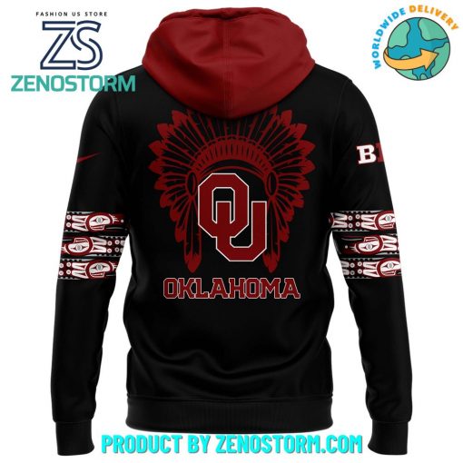 Oklahoma Sooners Football 2024 Native American Heritage Month Hoodie