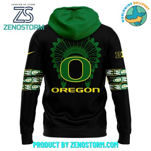 Oregon Football 2024 Native American Heritage Month Hoodie