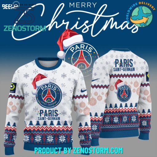 Paris Saint-Germain 2024 Merry Christmas New Ugly Sweater