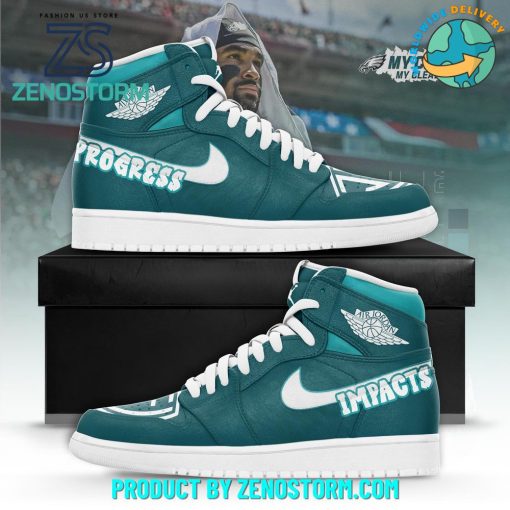 Philadelphia Eagles 2024 Jalen Hurts Nike Air Jordan 1