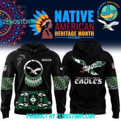 Philadelphia Eagles 2024 Native American Heritage Month Hoodie