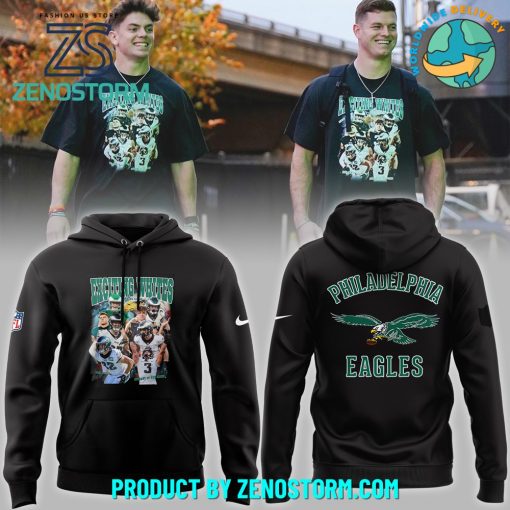 Philadelphia Eagles NFL 2024 Nike “Exciting Whites” Hoodie