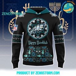 Philadelphia Eagles NFL Happy Hanukkah Holiday New Hoodie