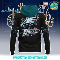 Philadelphia Eagles NFL Happy Hanukkah Holiday New Hoodie