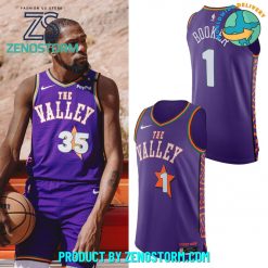 Phoenix Suns Nike City Edition Purple 202425 Player Basketball Jersey