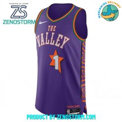 Phoenix Suns Nike City Edition Purple 202425 Player Basketball Jersey