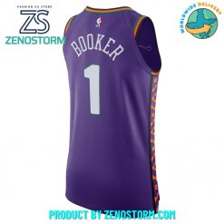 Phoenix Suns Nike City Edition Purple 202425 Player Basketball Jersey