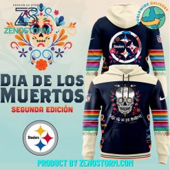 Pittsburgh Steelers 2024 NFL Dia De Los Muertos Premium Hoodie