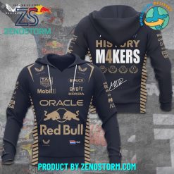 Red Bull Racing F1 Max Verstappen 2024 History Makers Hoodie