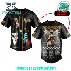 Rod Wave Last Lap Tour 2024 Custom Name Baseball Jersey