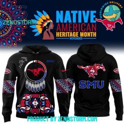 SMU Mustangs Football 2024 Native American Heritage Month Hoodie